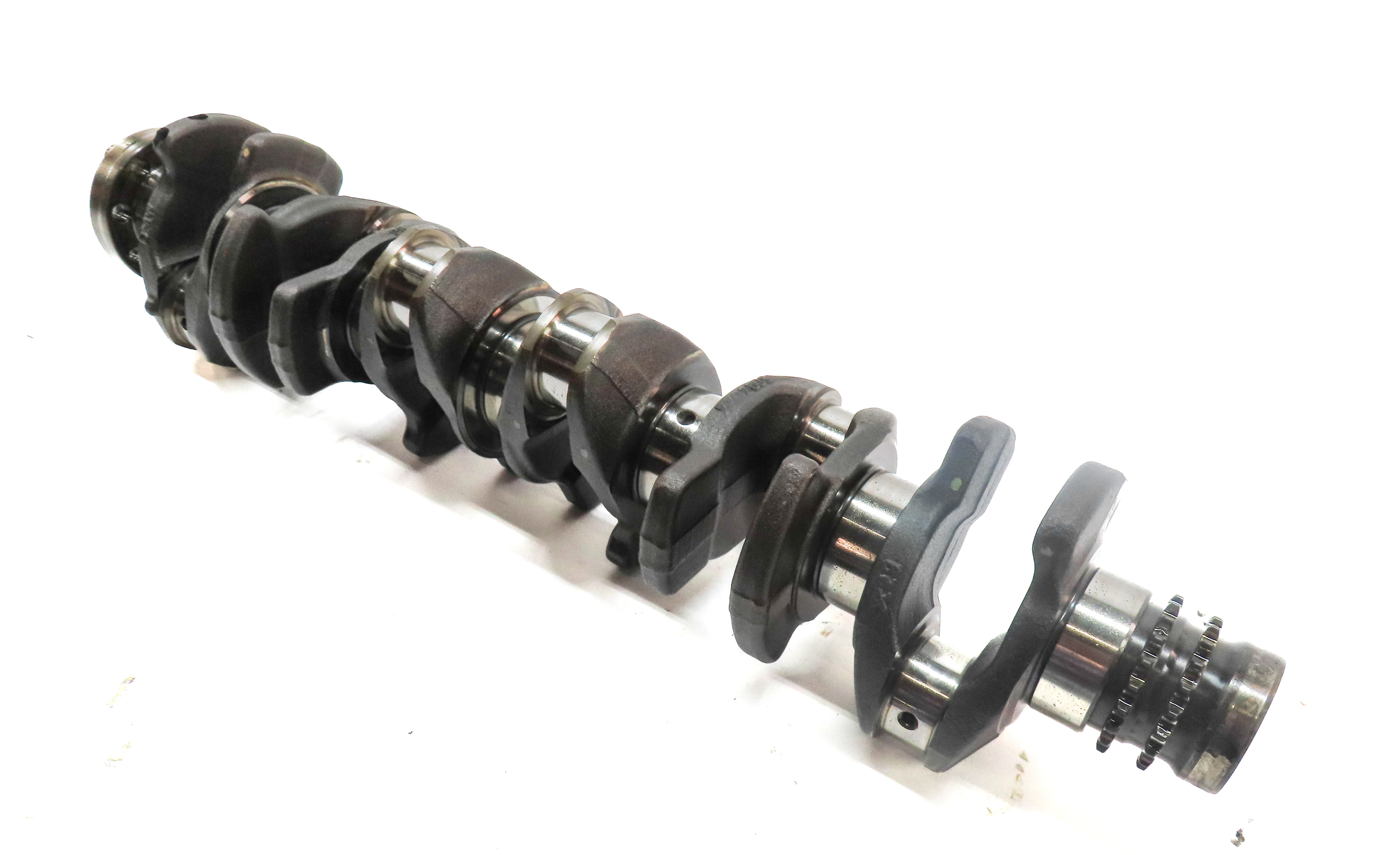2012 BMW X5 (E70) 3.0L M57 DIESEL ENGINE CRANKSHAFT CRANK SHAFT ASSEMBLY — exact item pictured